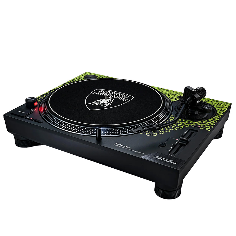 Technics SL 1200 M7B Lamborghini Verde Edición Limitada Tornamesa para DJ 4