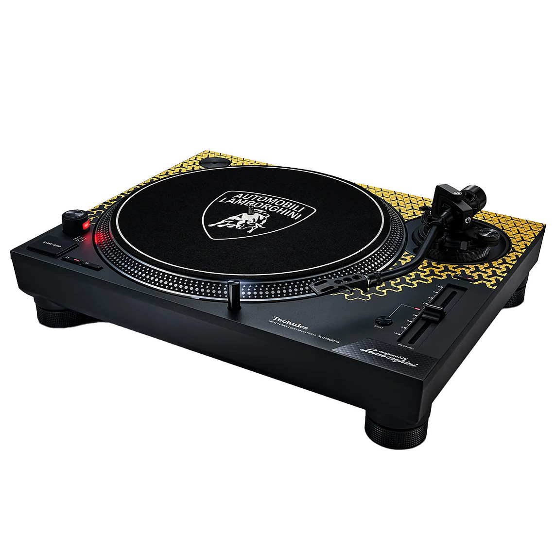 Technics SL 1200 M7B Lamborghini Amarilla Edición Limitada Tornamesa Para Dj 4