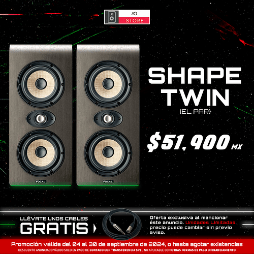 FOCAL SHAPE TWIN Monitores El Par