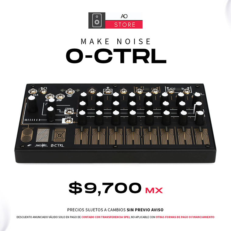 Make Noise 0-CTRL Desktop Touch Keyboard Secuenciador 1