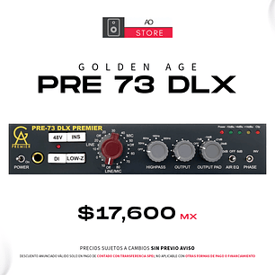 Golden Age PRE 73 DLX Premier Preamplificador