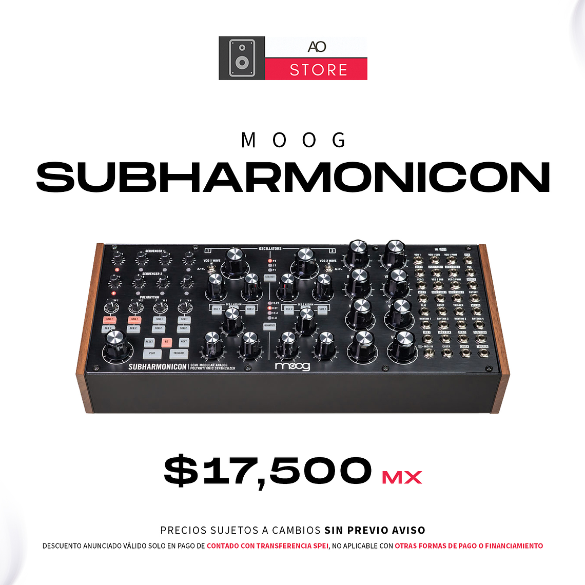 Moog Subharmonicon Sintetizador Polirítmico 1
