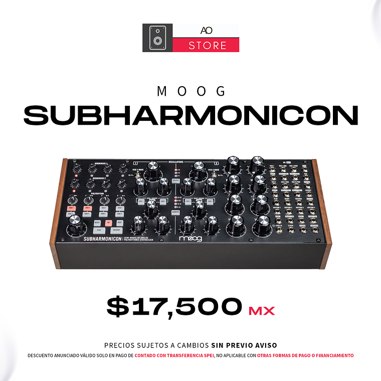 Moog Subharmonicon Sintetizador Polirítmico 1