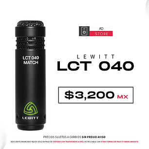Lewitt LCT 040 Micrófono de Condensador