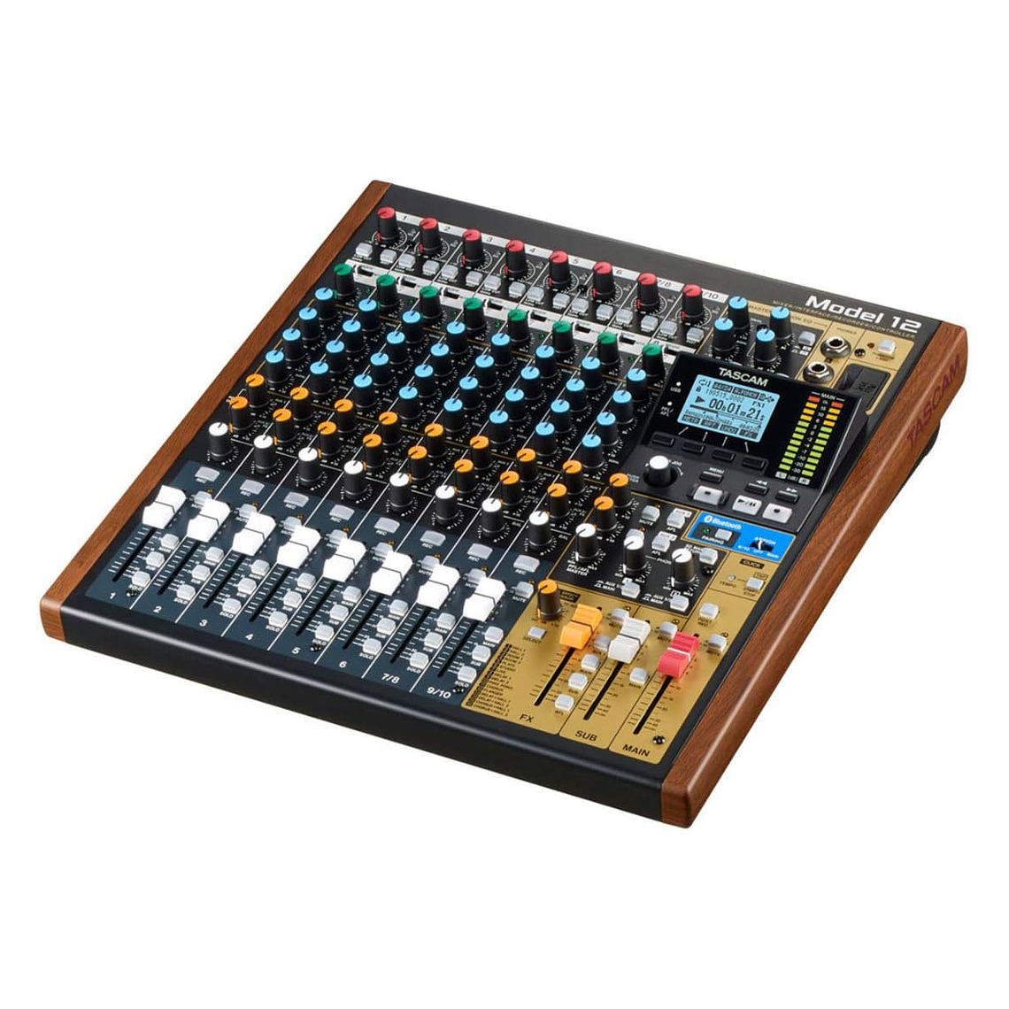 Tascam Model 12 Consola Mezcladora Multicanal para Grabación 3