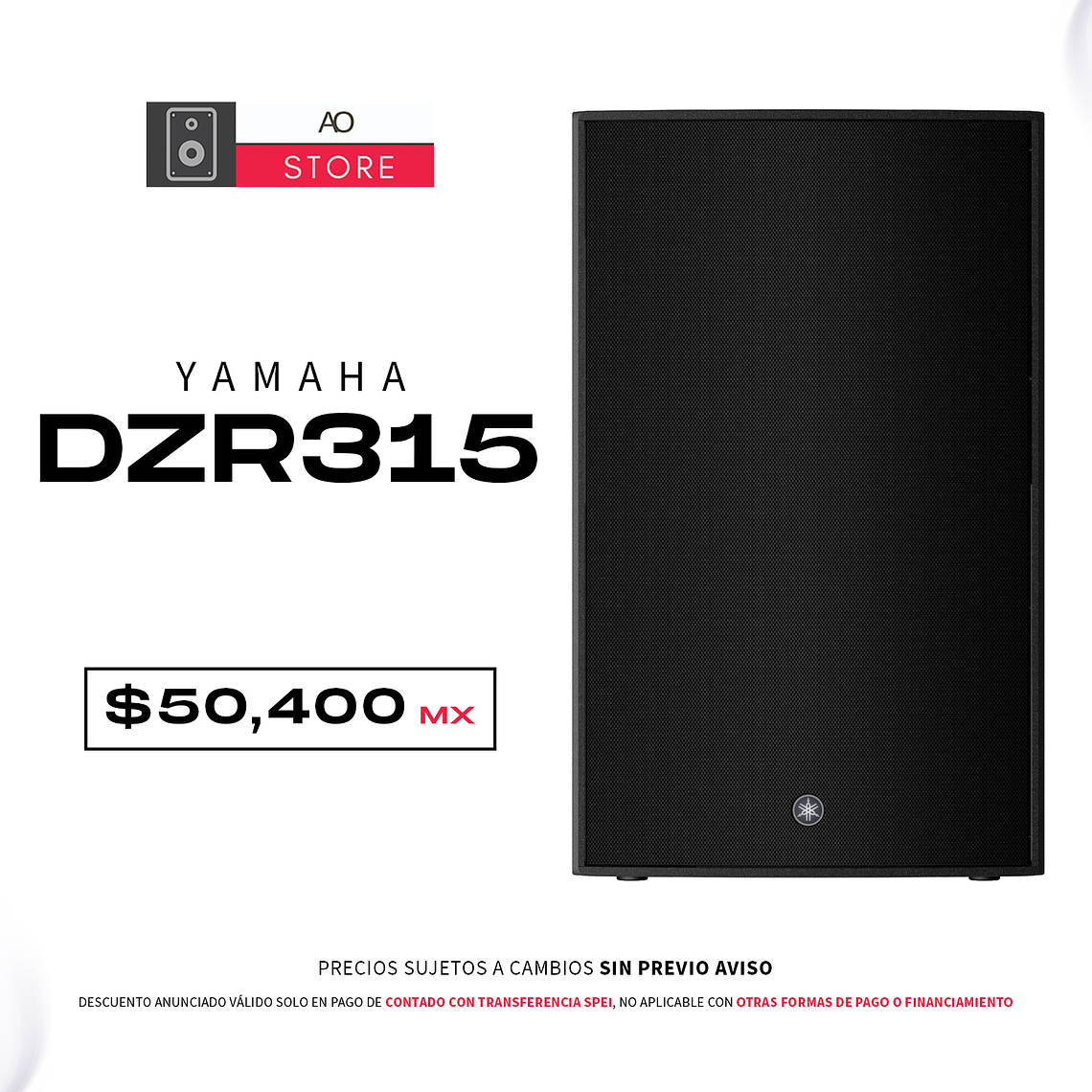 Yamaha DZR315 Bocina Activa 1