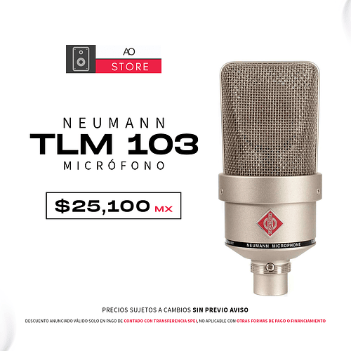 Neumann TLM 103 Micrófono