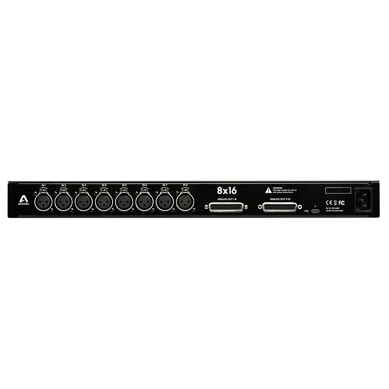 Apogee Symphony Studio 8x16 Interfaz de Audio 3