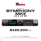 Apogee Symphony MKII 16X16 SE Thunderbolt Interfaz de Audio 1