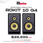 KRK Rokit RP10 G4 Monitores De Estudio (2 Piezas) 1