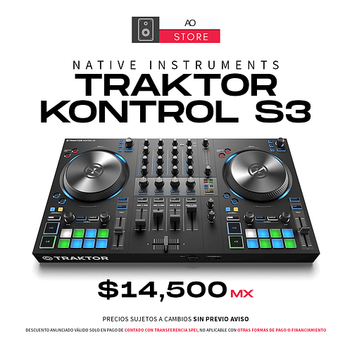 Native Instruments Traktor Kontrol S3 Controlador Para DJ