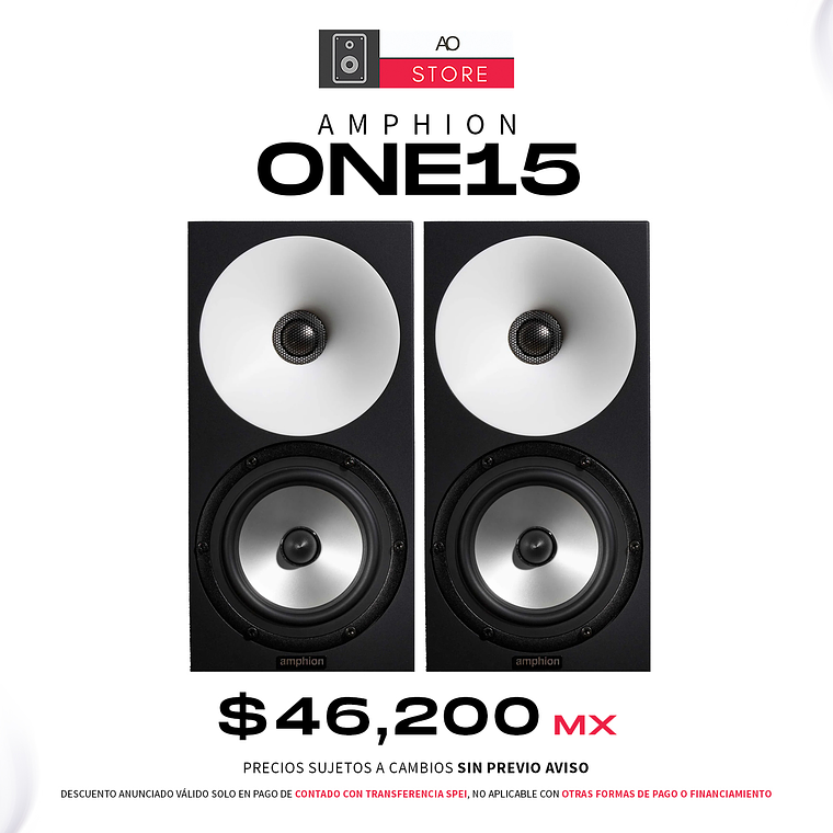 Amphion One15 Monitores de Estudio (2 Piezas) 1