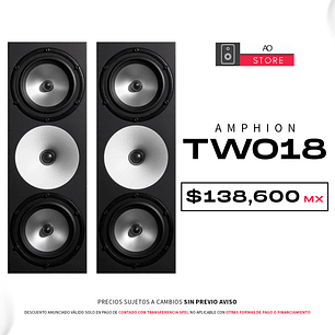Amphion Two18 Monitores de Estudio (2 Piezas)