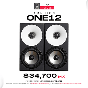 Amphion One12 Monitores de Estudio (2 Piezas)
