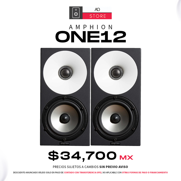 Amphion One12 Monitores de Estudio (2 Piezas) 1