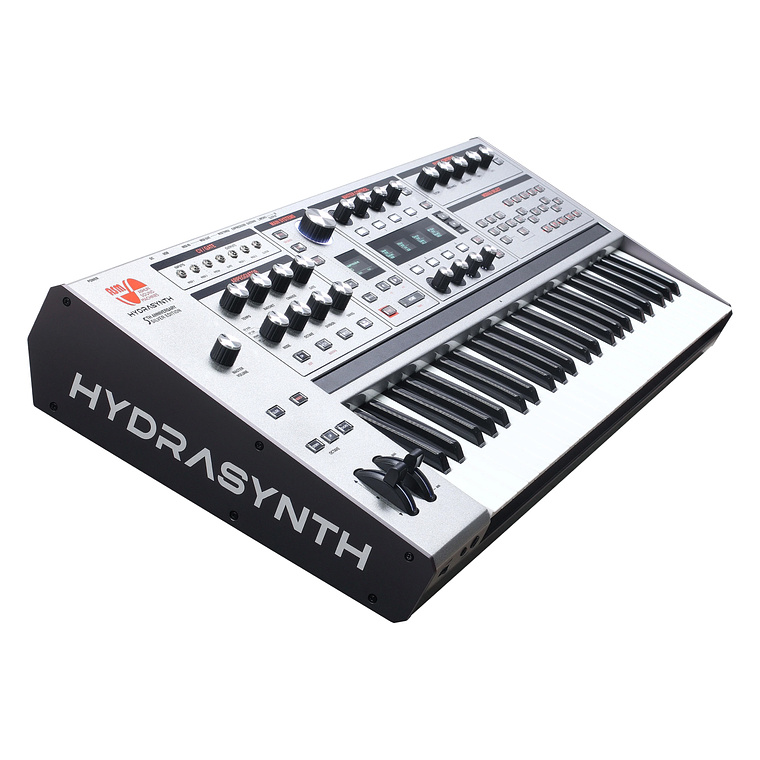 ASM Hydrasynth Keyboard Edición Silver 5th Aniversario Sintetizador 2