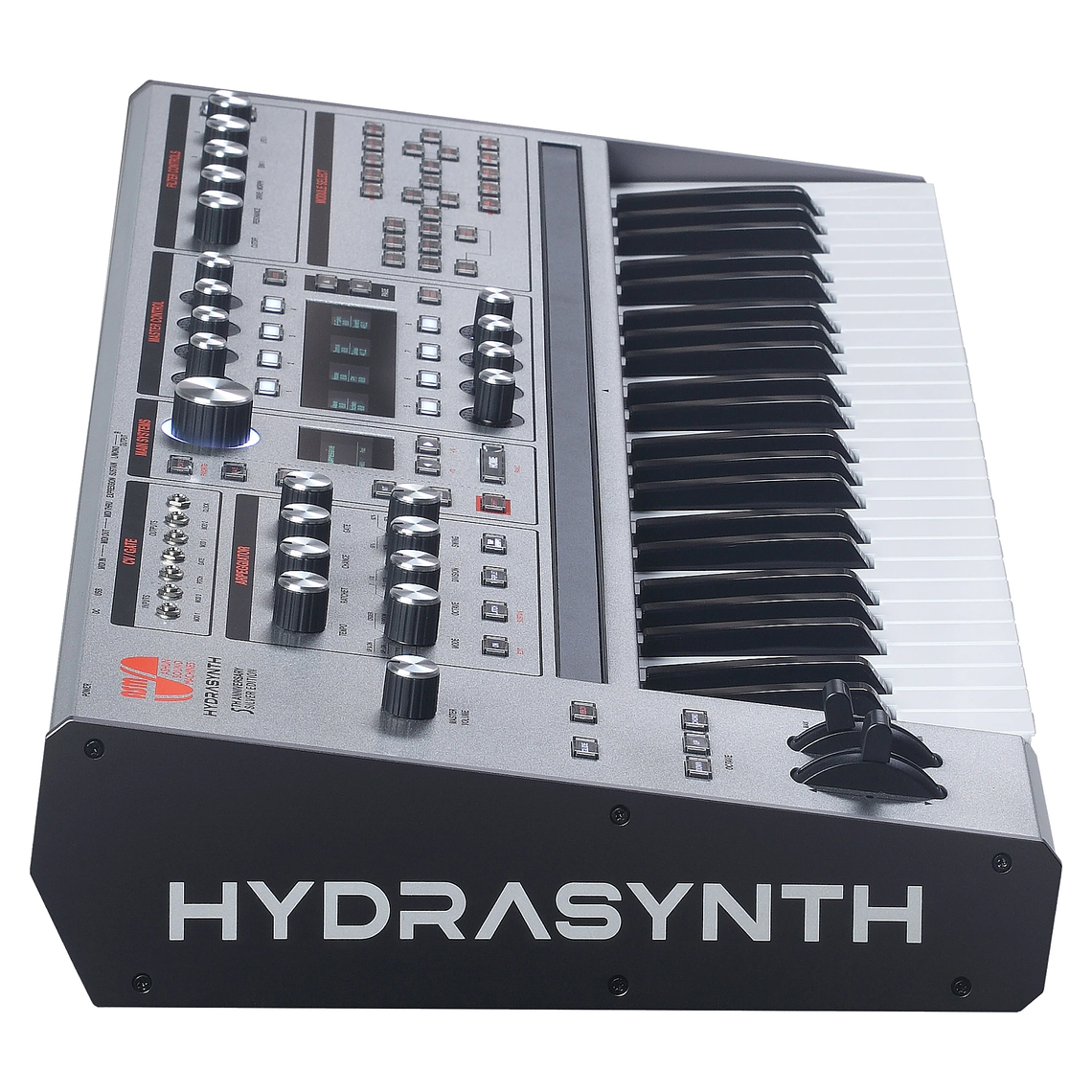 ASM Hydrasynth Keyboard Edición Silver 5th Aniversario Sintetizador 3