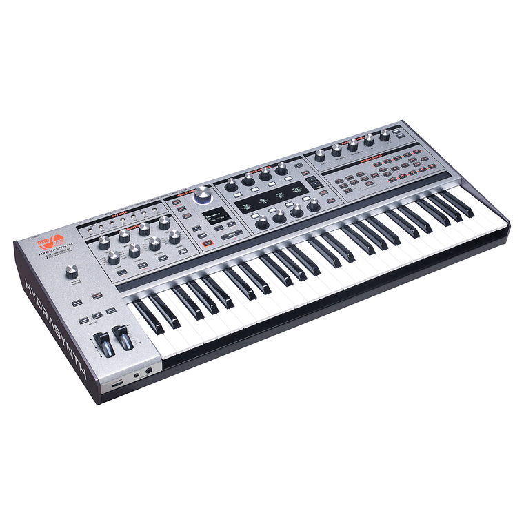 ASM Hydrasynth Keyboard Edición Silver 5th Aniversario Sintetizador 4