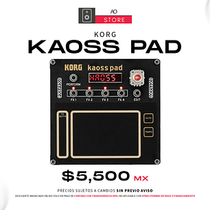 Korg NTS-3 KAOSS Pad Nu:Tekt Unidad de Efectos