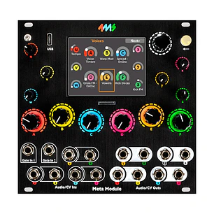 4ms MetaModule Virtual Patch Player Modulo EuroRack