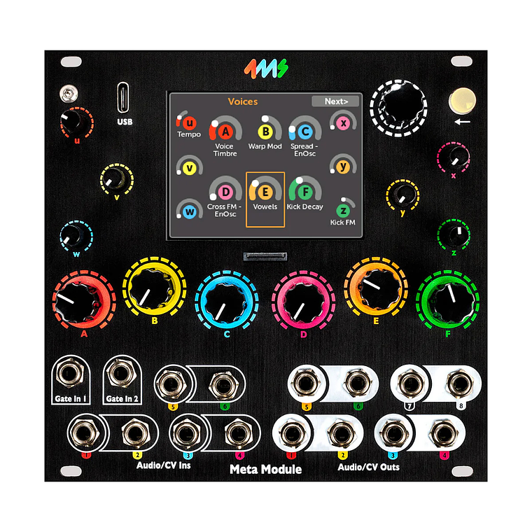4ms MetaModule Virtual Patch Player Modulo EuroRack 2
