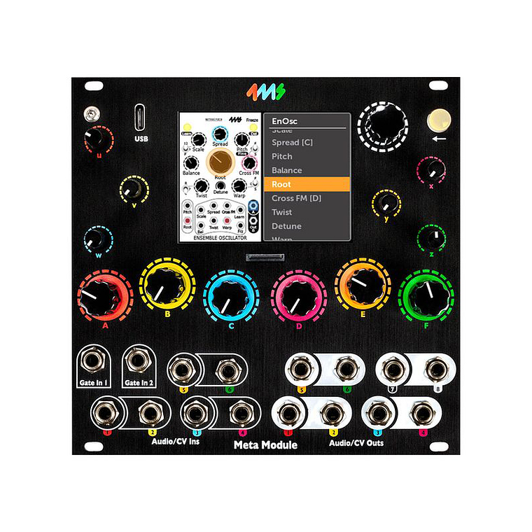 4ms MetaModule Virtual Patch Player Modulo EuroRack 3
