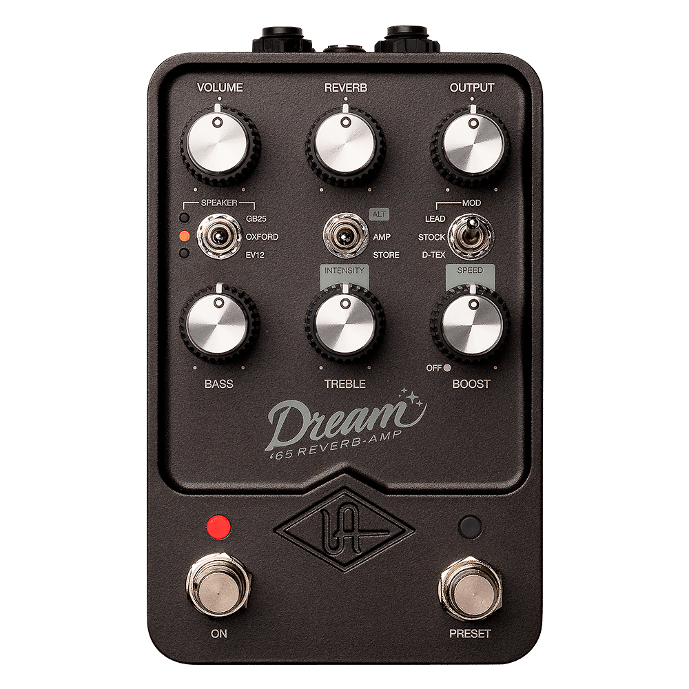 Universal Audio UAFX Dream '65 Reverb Amplifier Guitar Pedal de Efecto 2