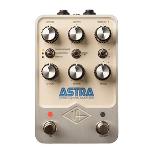 Universal Audio Uafx Astra Modulation Machine Pedal de Chorus Vibrato