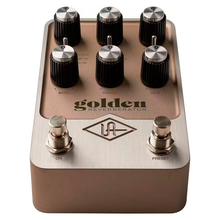 Universal Audio Uafx Golden Reverberator Pedal de Reverb 3