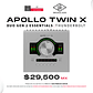 Universal Audio Apollo Twin X Duo Gen 2 Essentials+ Edition Thunderbolt Interfaz De Audio - Miniatura 1