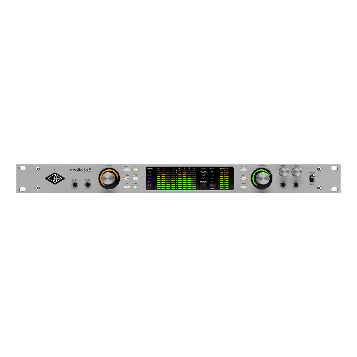 Universal Audio Apollo x8 Gen 2 Studio+ Edition Thunderbolt Interfaz de Audio 2