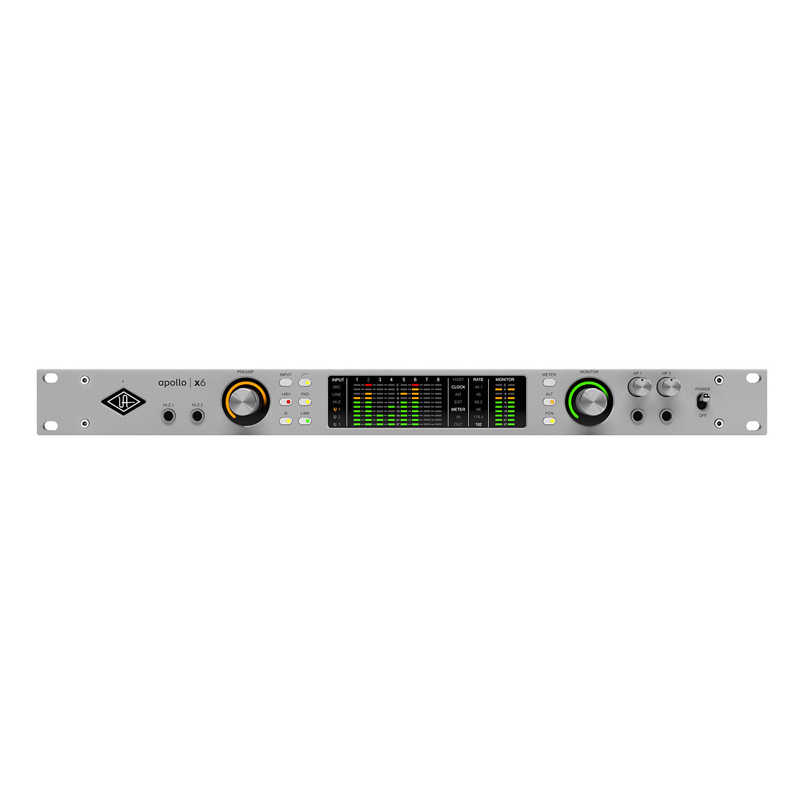 Universal Audio Apollo x6 Gen 2 Essentials+ Edition Thunderbolt Interfaz De Audio 2