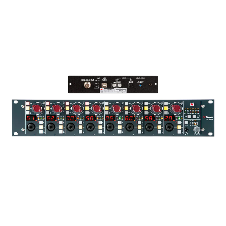 Neve 1073OPX con Tarjeta Digital USB/Dante Preamplificador 2
