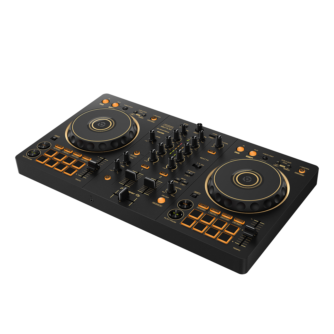 Pioneer DJ DDJ FLX4 Edición Limitada Oro Controlador para DJ de 2 Canales 3