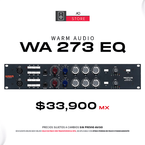 Warm Audio WA 273 EQ Preamplificador