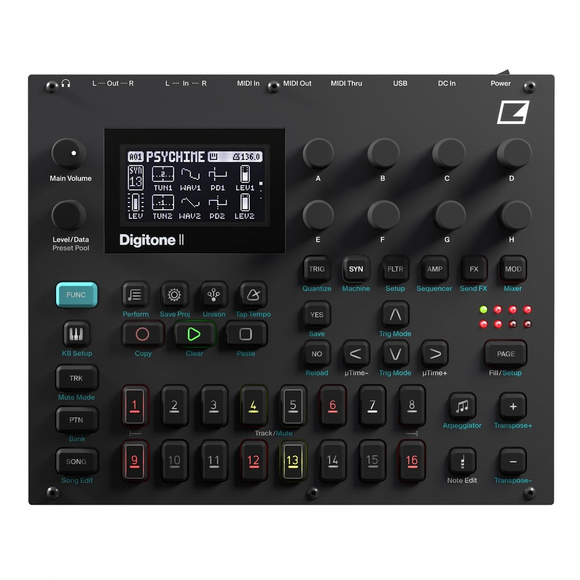 Elektron Digitone II Sintetizador + Secuenciador 2