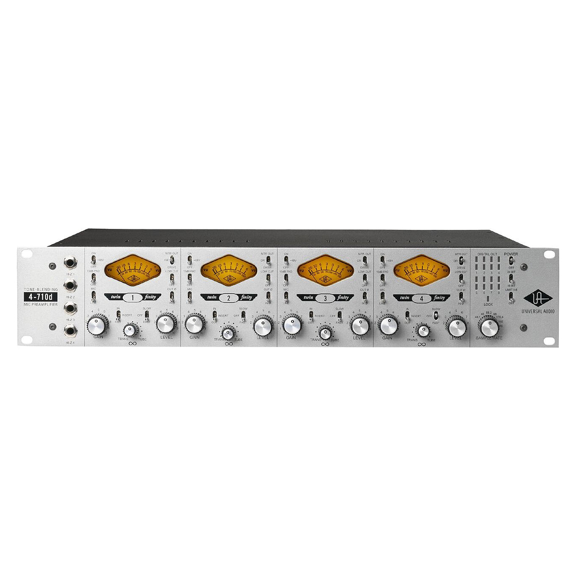 Universal Audio 4-710D Preamplificador de 4 canales 3
