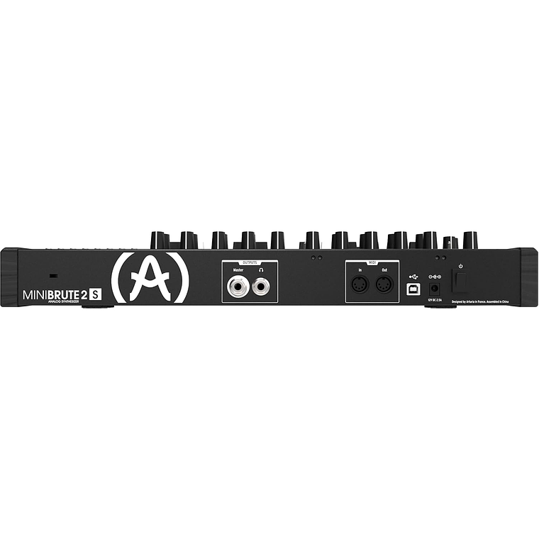 Arturia MiniBrute 2S Edición Noir Sintetizador Analógico Semimodular y Secuenciador 3