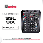 Solid State Logic SSL Six Mezcladora Analogica 1