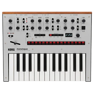 Korg Monologue Silver Sintetizador Análogo