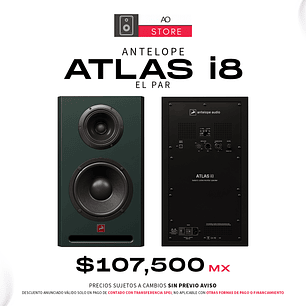 Antelope Atlas i8 Monitores De Estudio (2 Piezas)