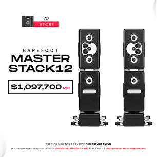 Barefoot MasterStack12 Monitores De Estudio (2 Piezas)