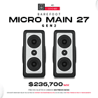 Barefoot MicroMain27 Gen2 Monitores De Estudio (2 Piezas) 1