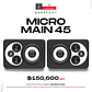 Barefoot MicroMain45 Monitores De Estudio (2 Piezas) - Miniatura 1
