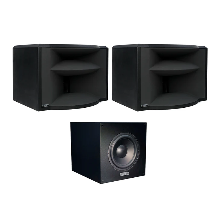 Ocean Way HR5 Monitores De Estudio (2 Piezas) +.Ocean Way S12A MkII Subwoofer De Estudio 2