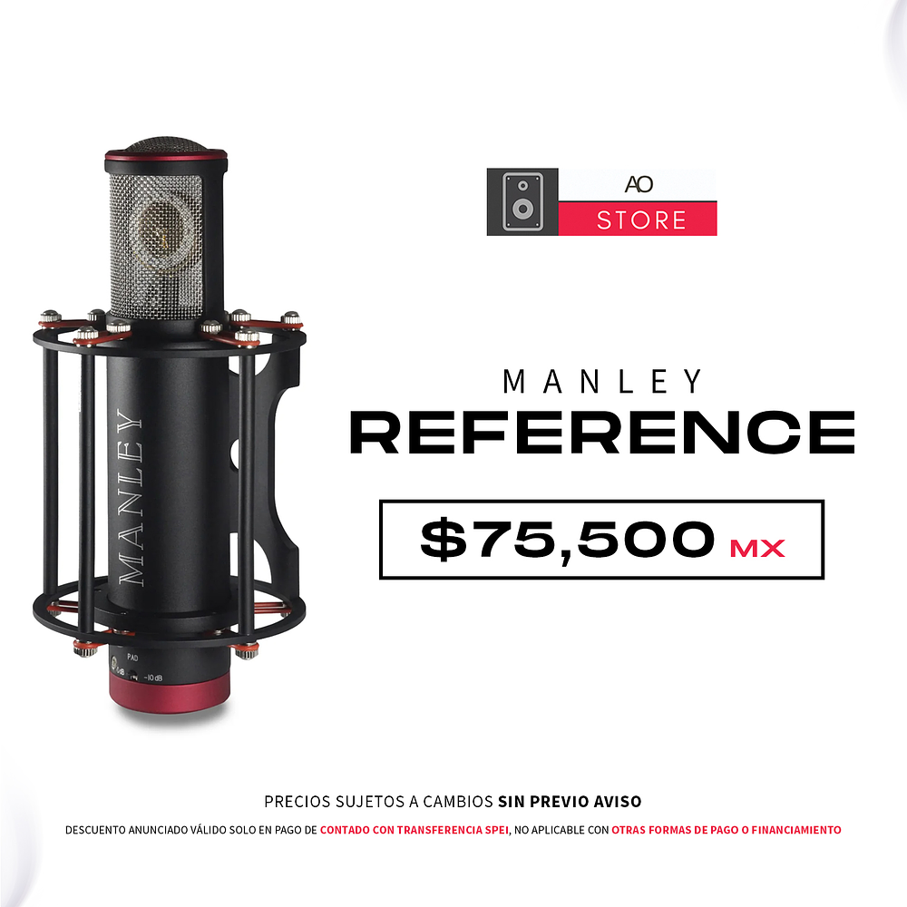 Manley Reference Micrófono de Tubo Cardioide 1