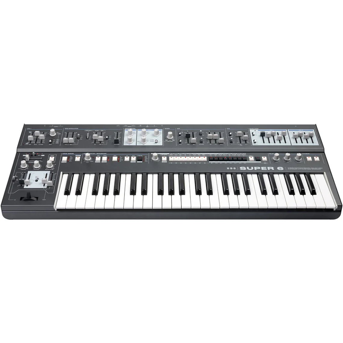 UDO Super 6 Gris Sintetizador Polifónico Híbrido 5