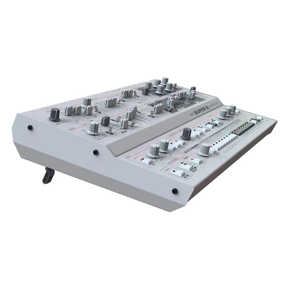 UDO Audio Super 6 Desktop Sintetizador Polifónico 4