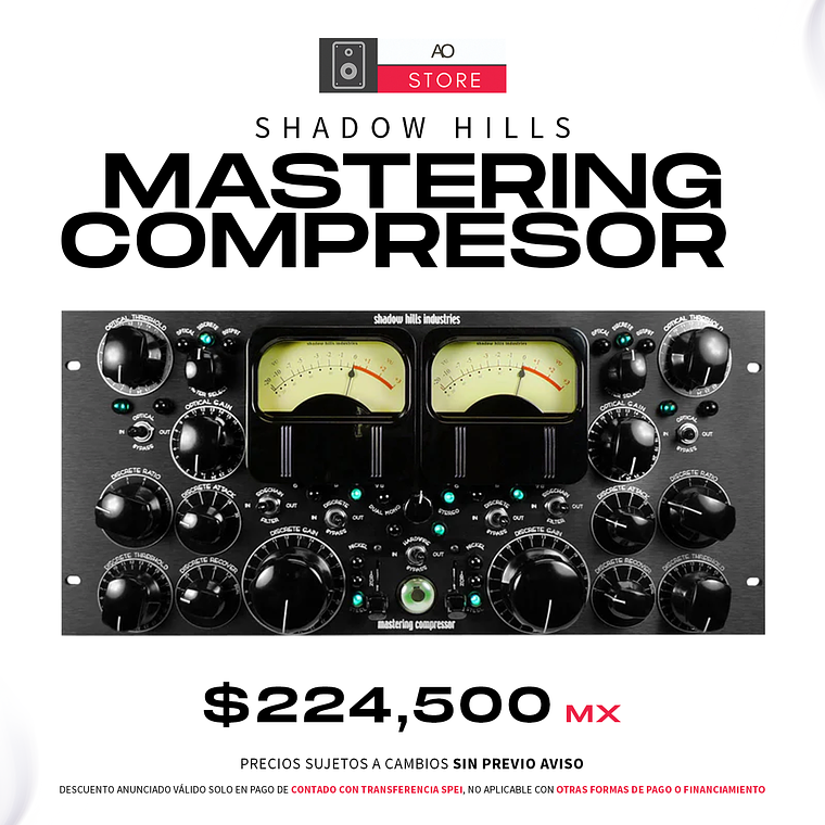 Shadow Hills Industries Compresor Mastering  1