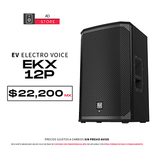 EV Electro Voice EKX 12P Bocina Activa